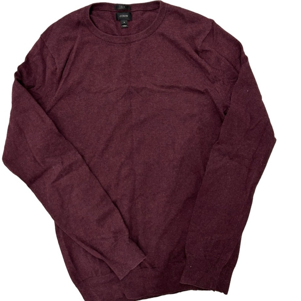 Men's J. Crew Crewneck Cotton Cashmere Long Sleeve Knit Sweater